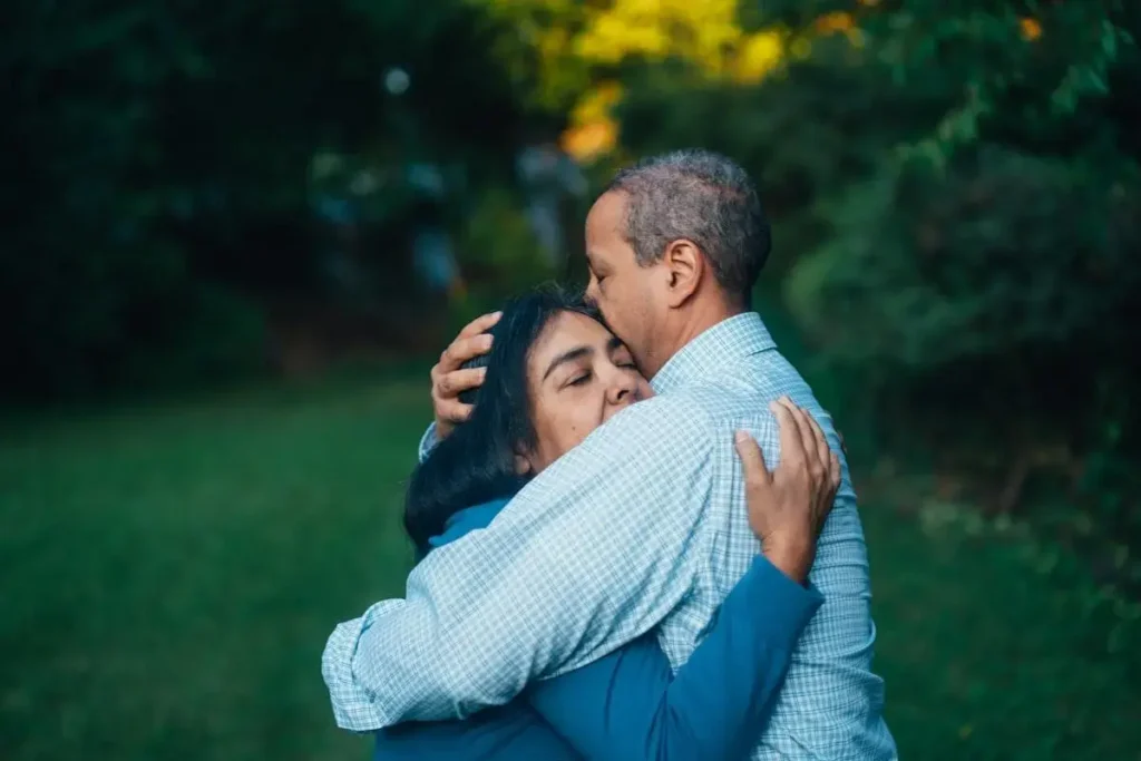 couple communicating