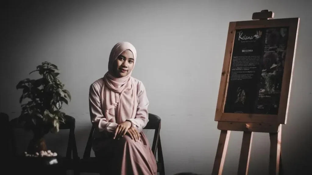 woman teaching
