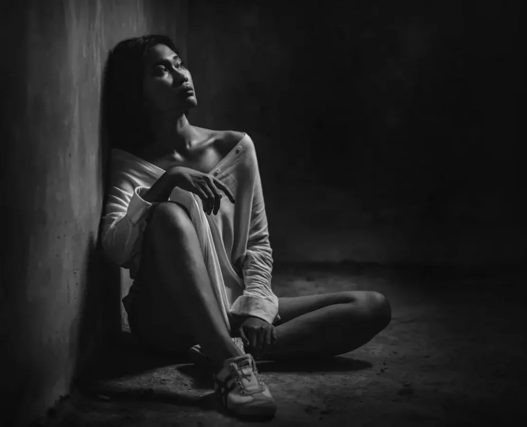 person in distress