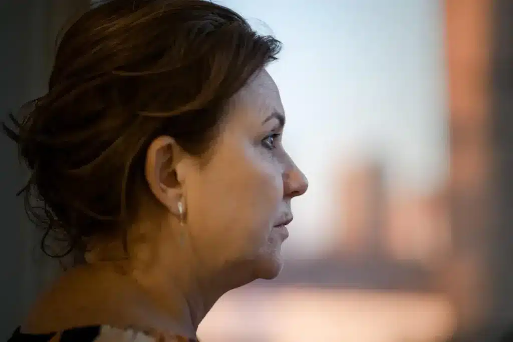person reflecting