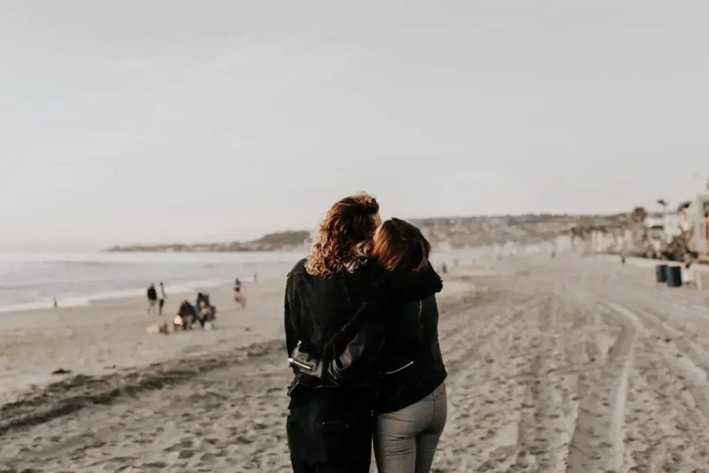 women connecting