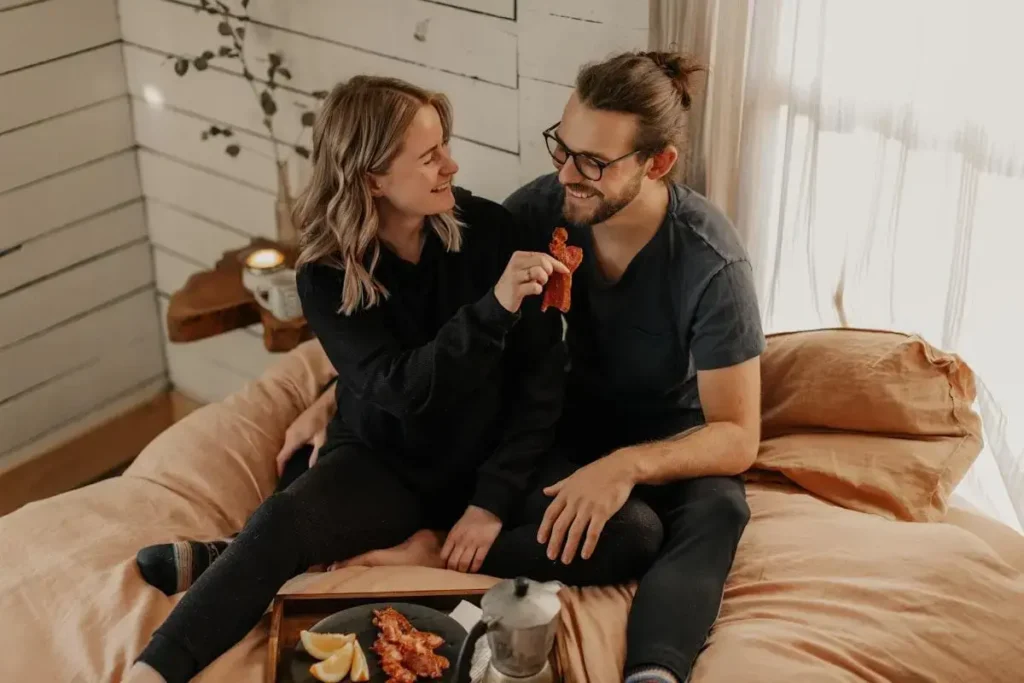 couple communicating