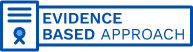 Visual representation of an evidence-based approach, highlighting data analysis and research-driven decision-making.