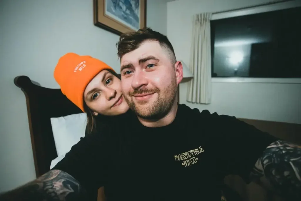 couple supporting each other