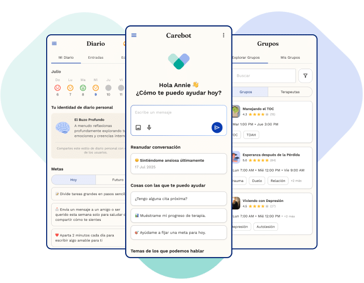 Platform - app screens - Spanish