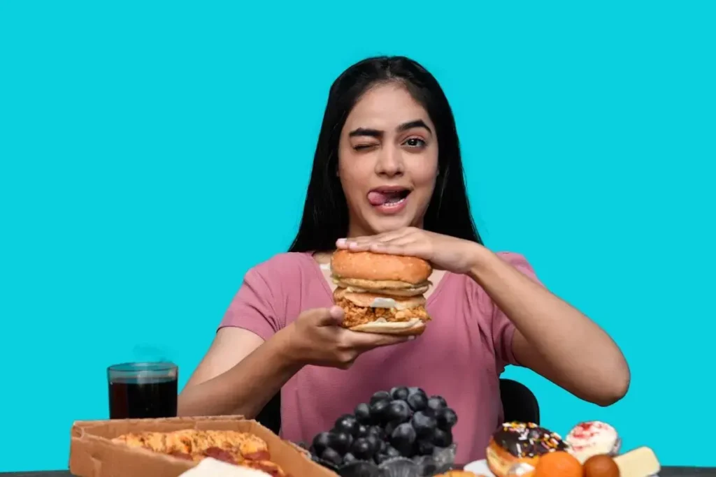 person enjoying meal