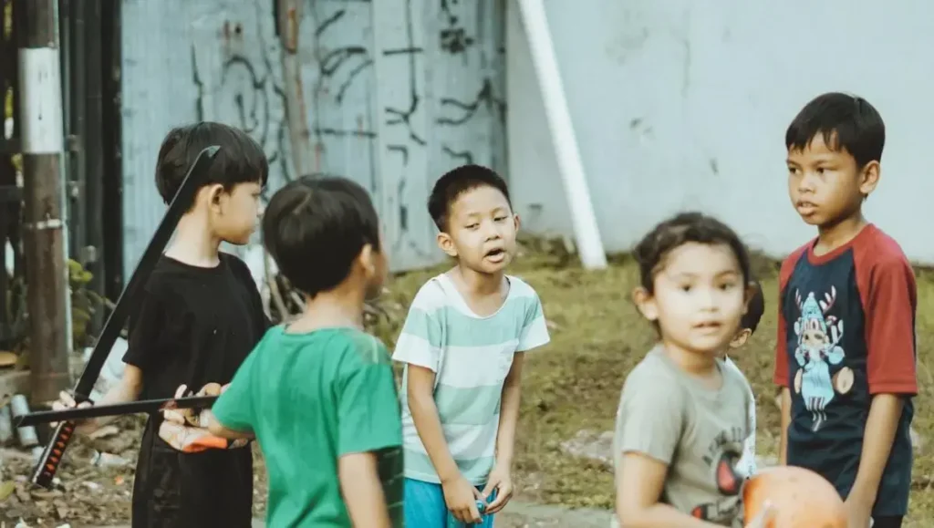 child learning leadership