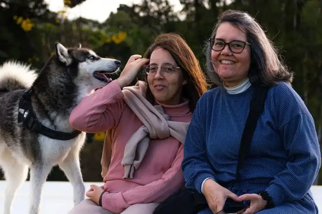 person relaxed nature